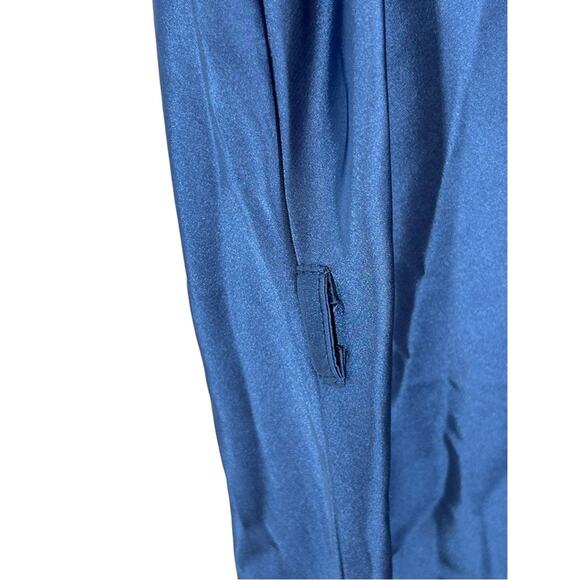 Shein Cowl Neck Blue Mini Slip Dress Size Small - Picture 7 of 11